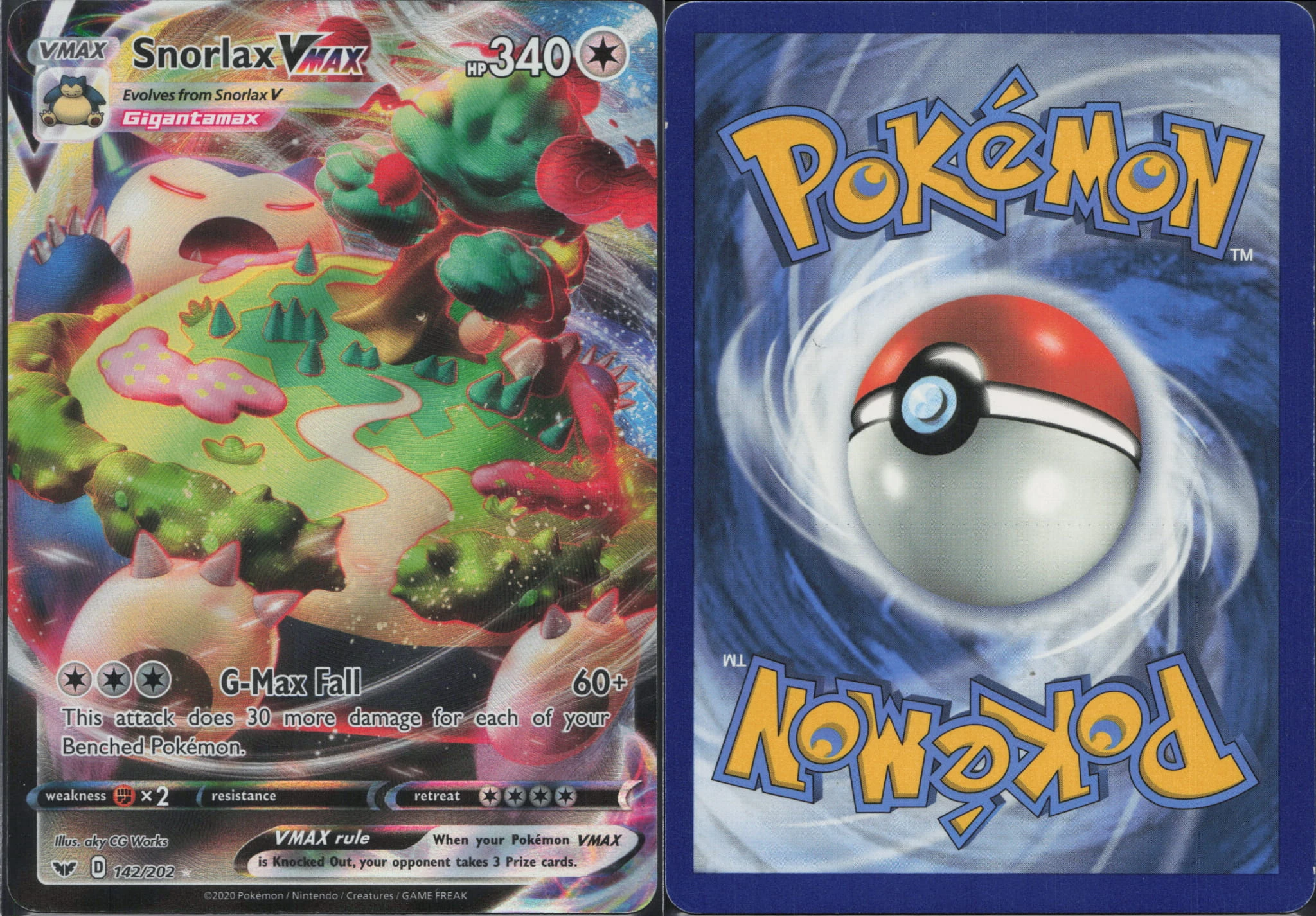 snorlax vmax pokemon card price Pokemon - Sword & Shield - Base Set - Snorlax-VMAX